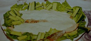 Salmon with Mousseline Sauce