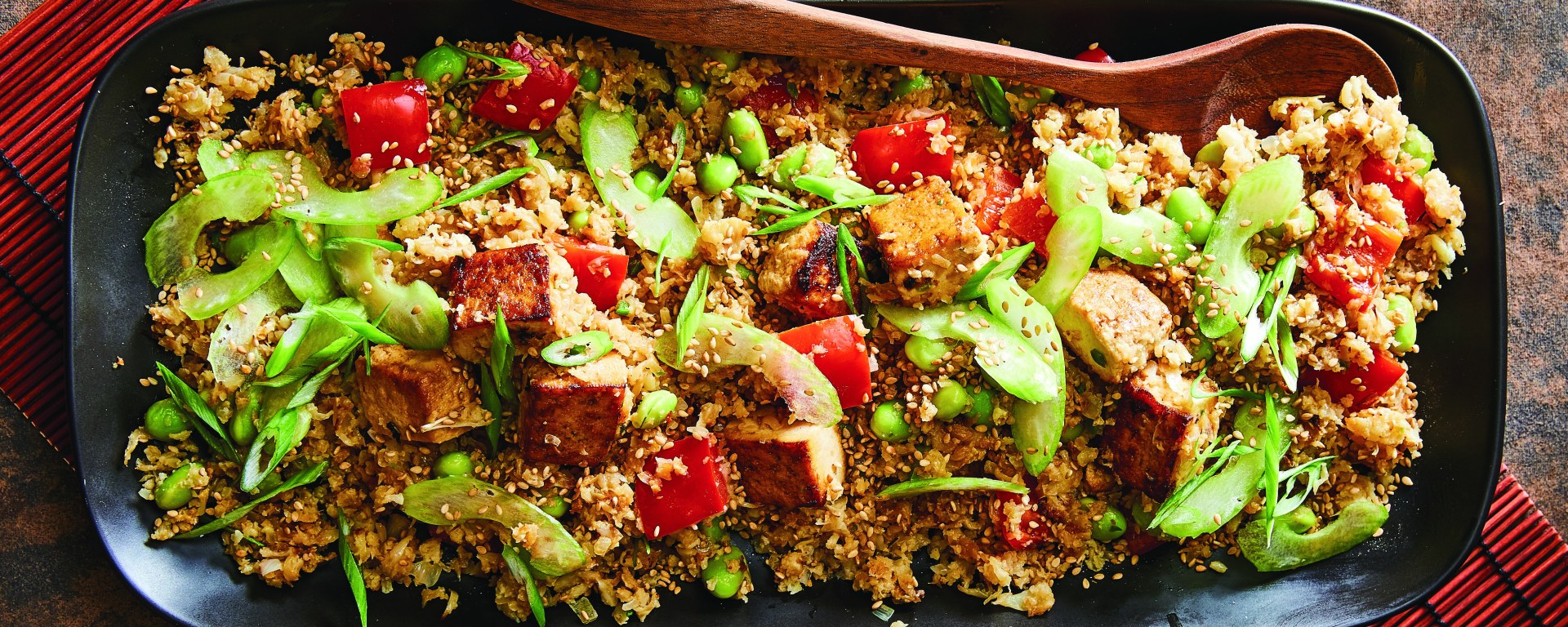 Cauliflower Vegetable Fried Rice
